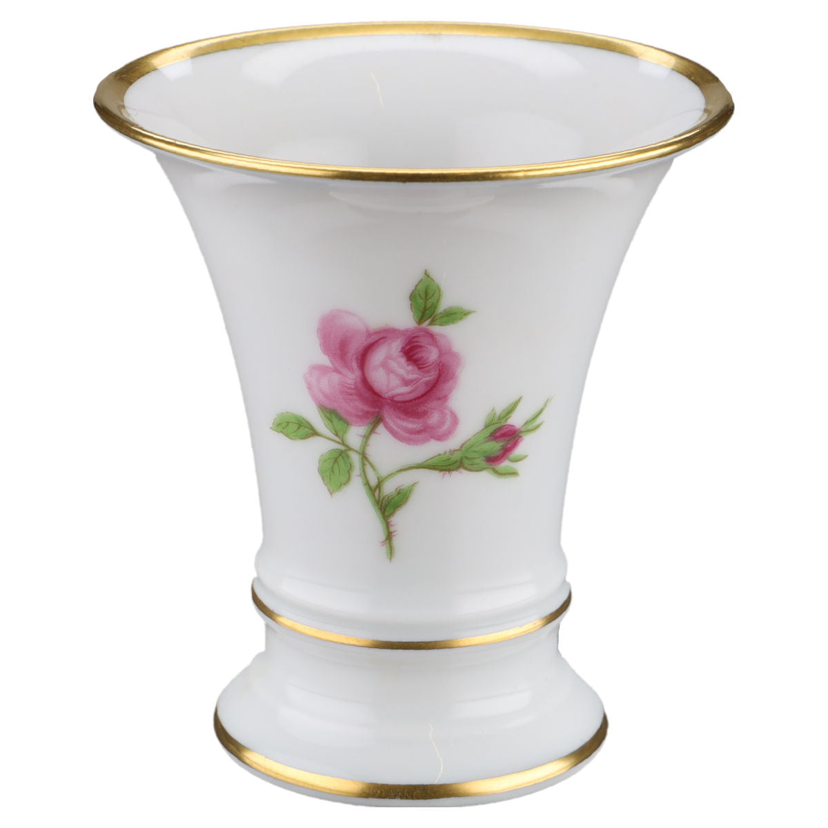 Trichtervase mini Fürstenberg Alt Fürstenberg Rote Rose 02171