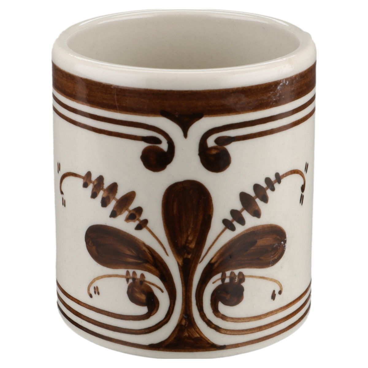 Trinkbecher Rosenthal Siena Braunmalerei