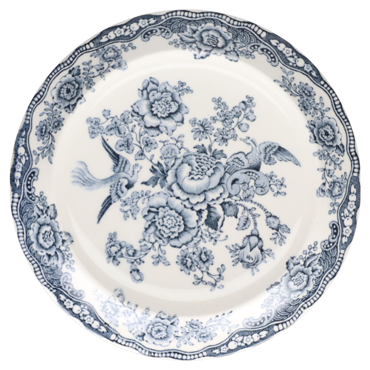 Untersetzer für Kanne D 17 cm Crown Ducal Bristol blau