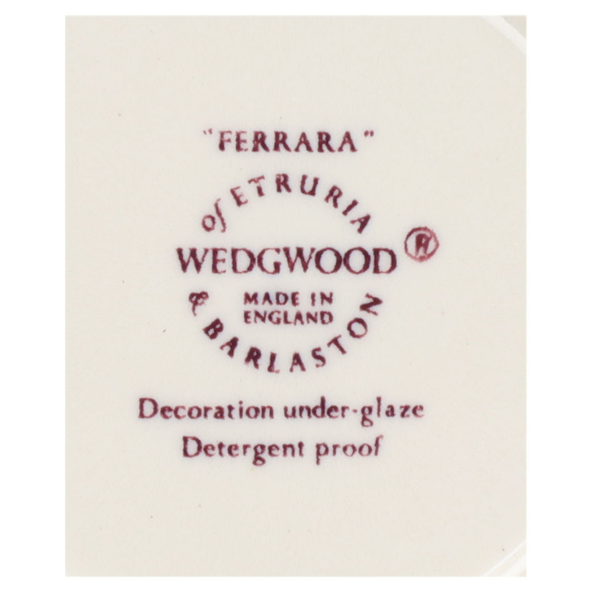 Untertasse D 11,2 cm Wedgwood Ferrara violett