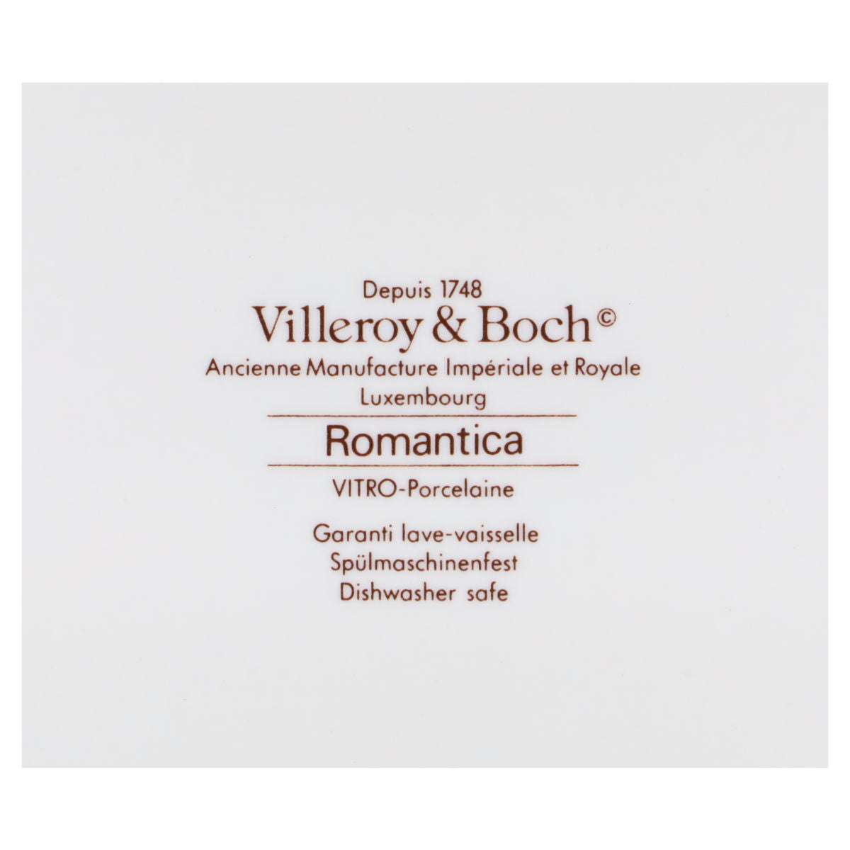 Untertasse für Frühstückstasse D 17 cm Villeroy & Boch Romantica