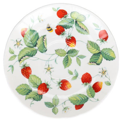 Untertasse für Frühstückstasse XL II. Wahl Roy Kirkham Alpine Strawberry