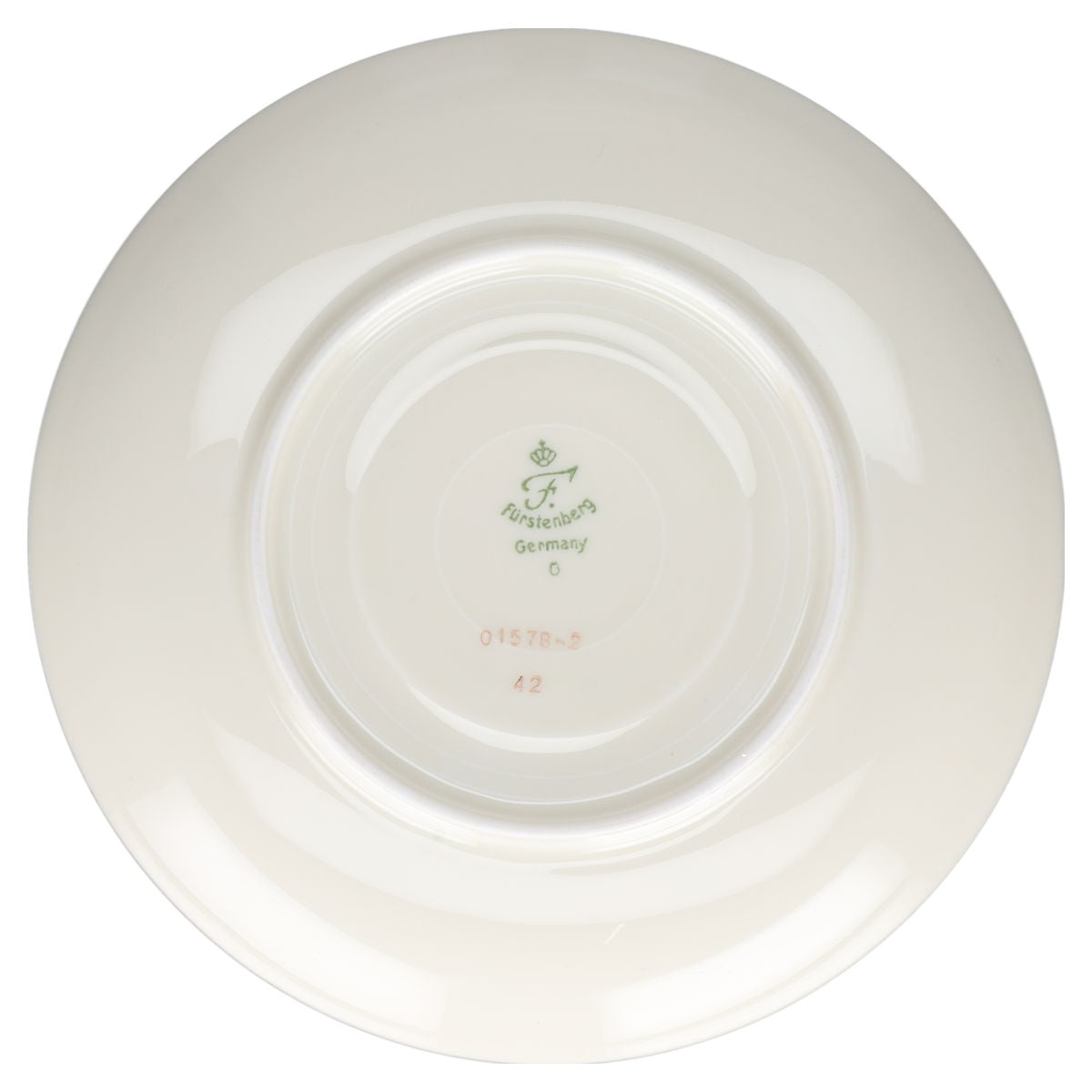 Untertasse für Kaffee - mint Fürstenberg Fürstin 654 Medaillon 01578