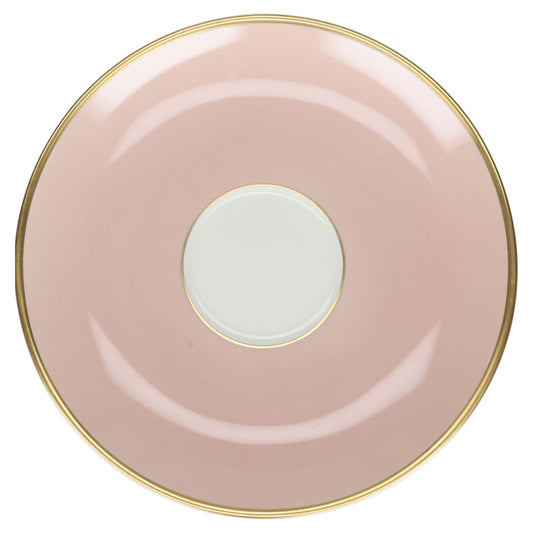 Untertasse für Kaffee - rosa Fürstenberg Fürstin 654 Medaillon 01578