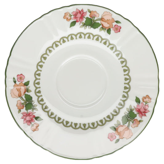 Untertasse für Kaffee / Tee Hutschenreuther Edinburgh Richmond Rose