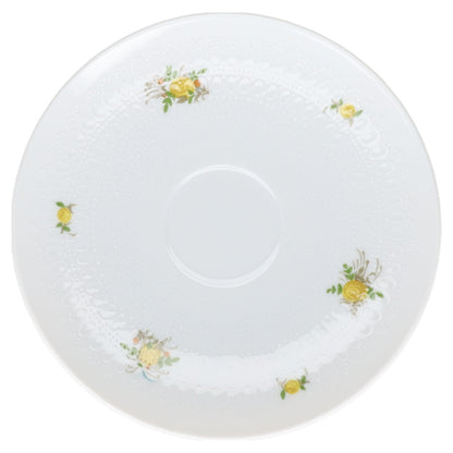 Untertasse für Kaffee klein  Rosenthal Romanze Gelbe Rose