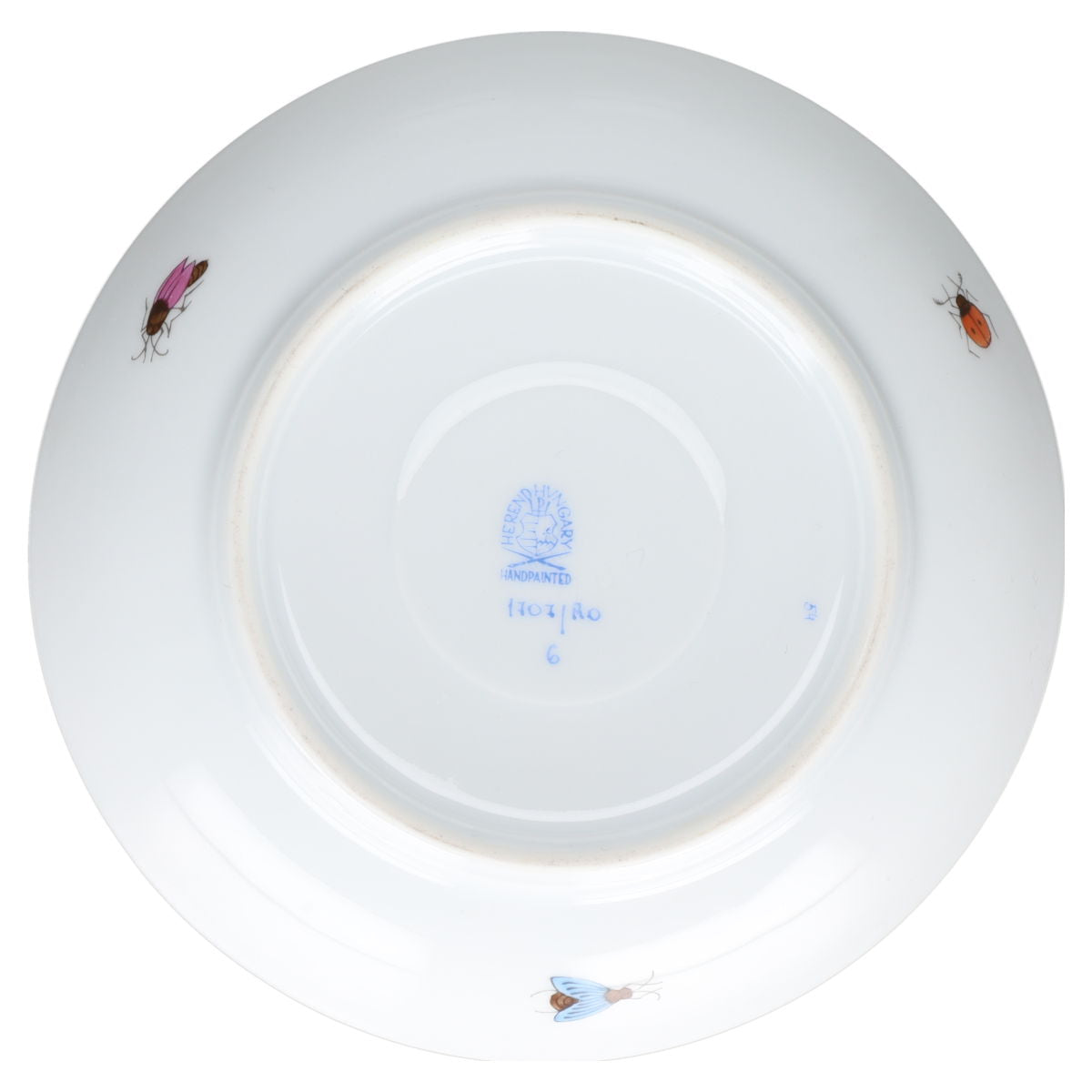 Untertasse für Kaffee klein Modell 1707 Motiv D Herend Ungarn Rothschild