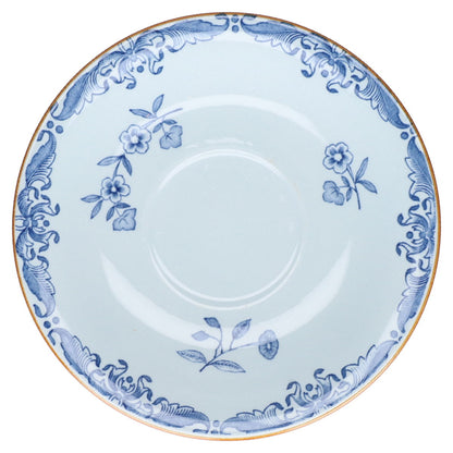 Untertasse für Kaffee oder Tee D 13 cm Rörstrand Ostindia East Indies