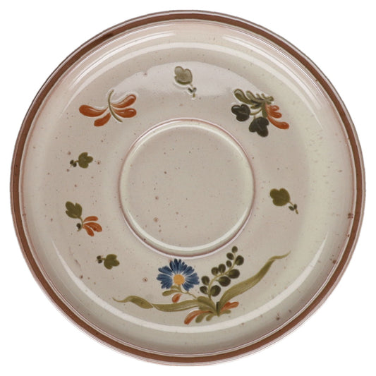 Untertasse für Kaffee Pfalzkeramik florales Blumenmuster