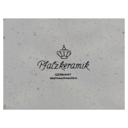 Untertasse für Kaffee Pfalzkeramik florales Blumenmuster