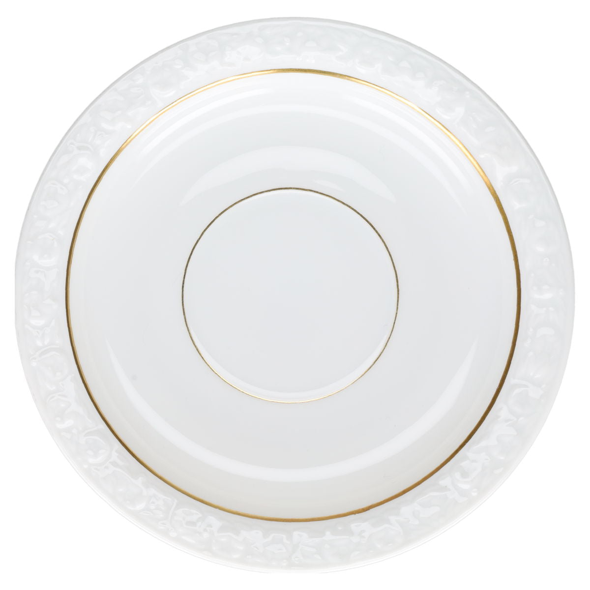 Untertasse für Kaffee Rosenthal Maria Goldlinie alt