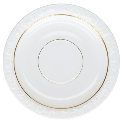 Untertasse für Kaffee Rosenthal Maria Goldlinie alt