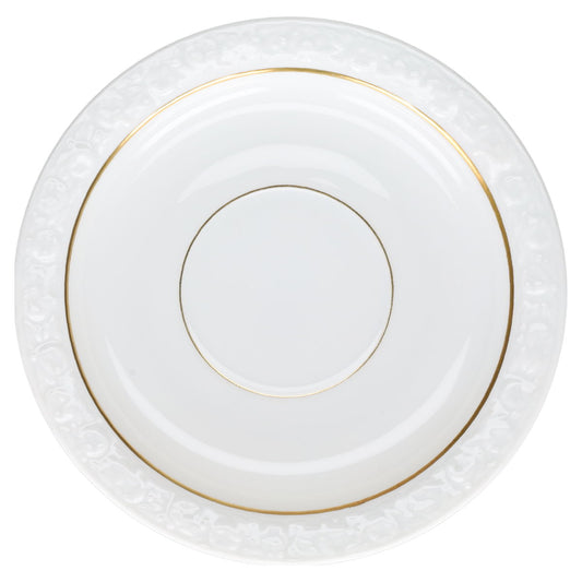 Untertasse für Kaffee Rosenthal Maria Goldlinie alt