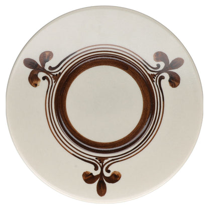Untertasse für Kaffee Rosenthal Siena Braunmalerei