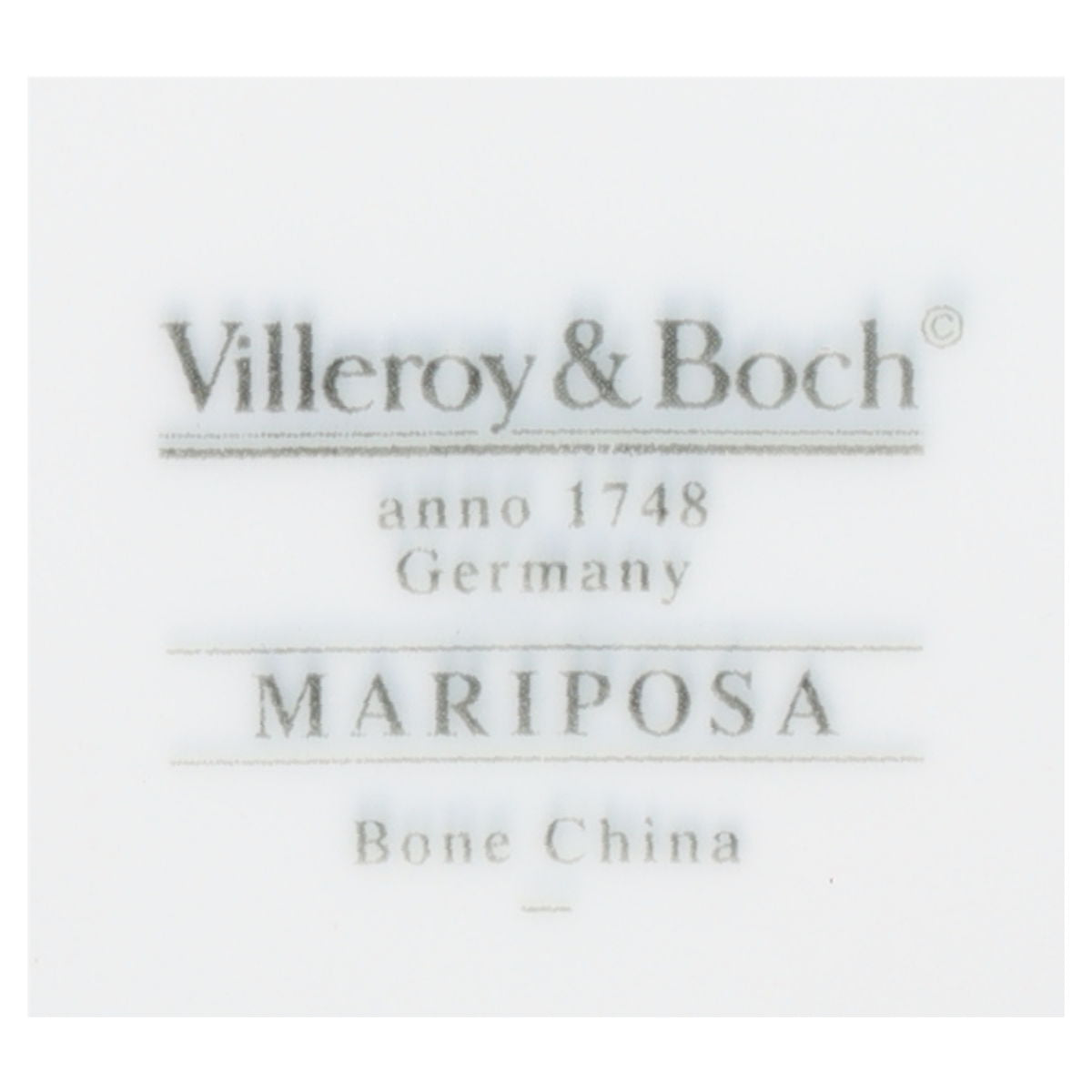 Untertasse für Kaffee Villeroy & Boch Mariposa I. Wahl