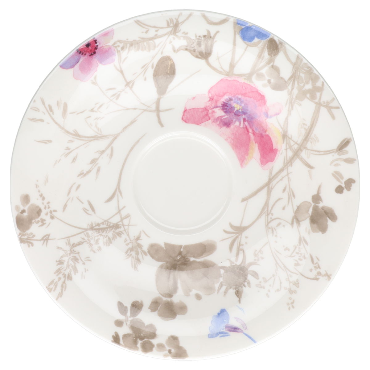 Untertasse für Kaffeebecher  Villeroy & Boch Mariefleur Gris