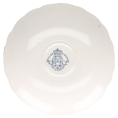 Untertasse für Mokka Crown Ducal Bristol blau