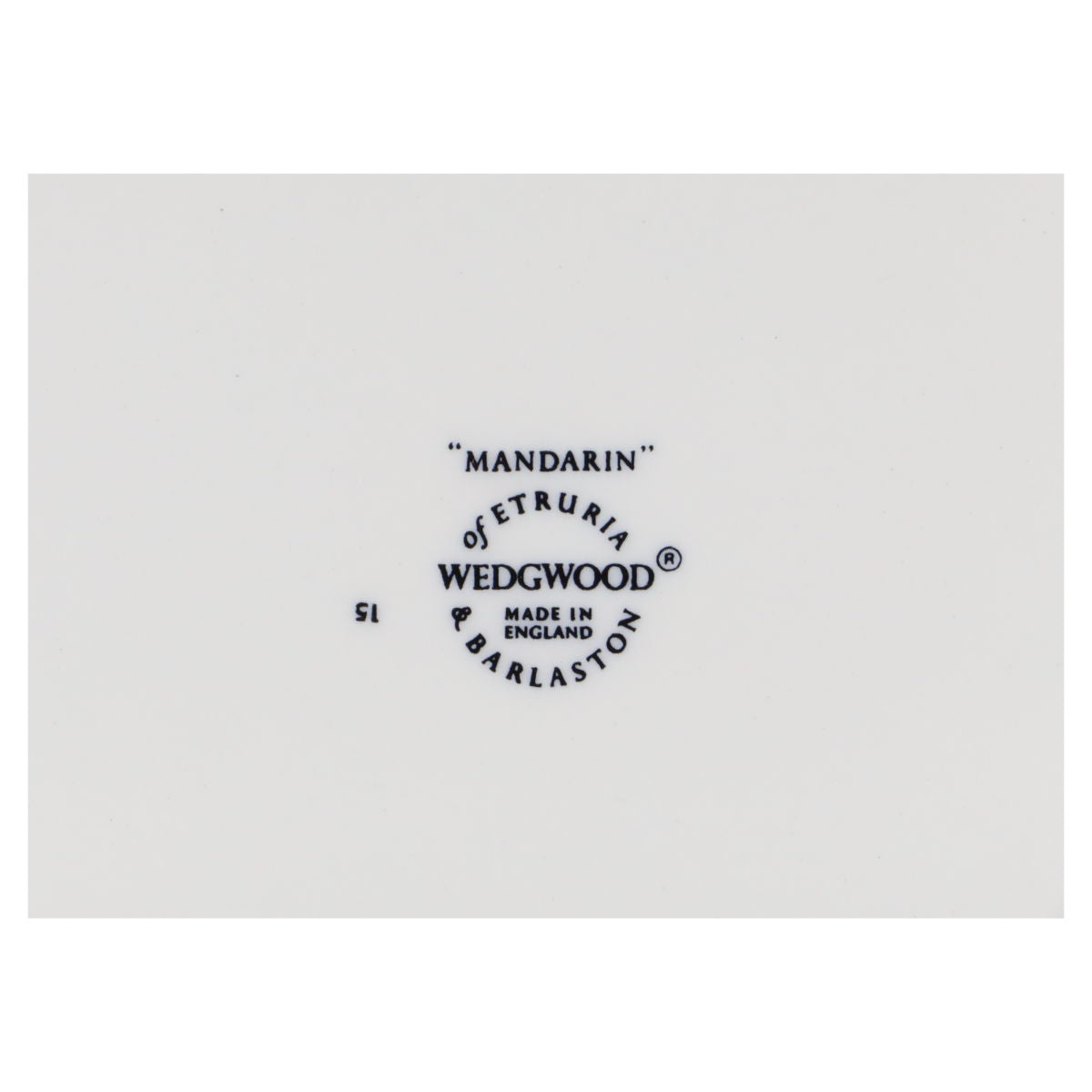 Untertasse für Mokka D 12,6 cm Wedgwood Mandarin