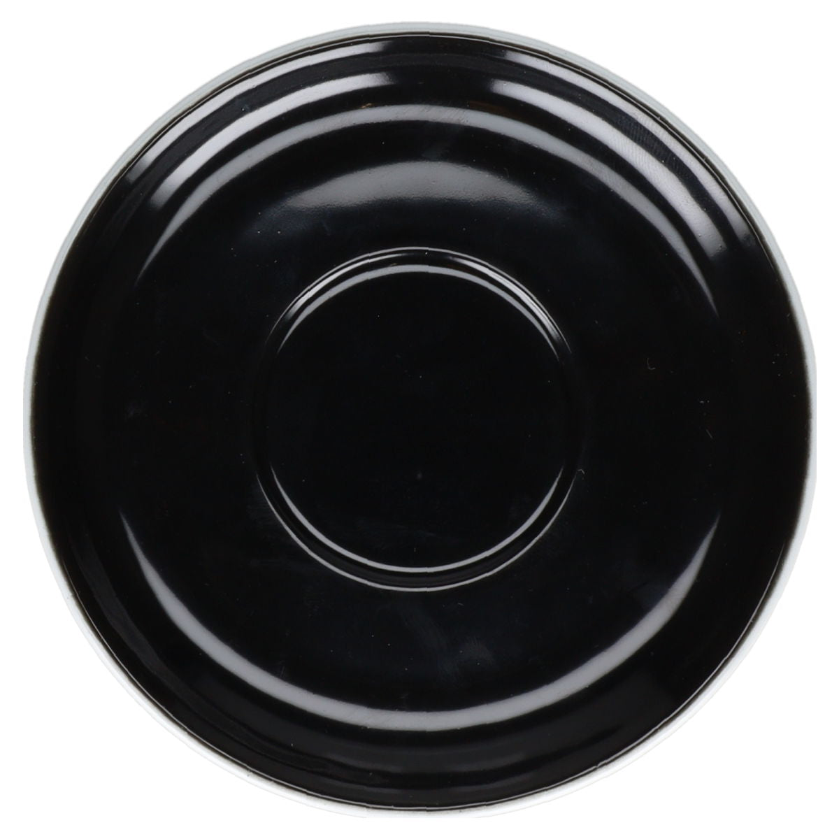 Untertasse für Mokka Espresso  Dibbern Solid Color Schwarz