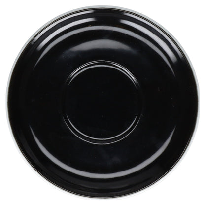 Untertasse für Mokka Espresso  Dibbern Solid Color Schwarz
