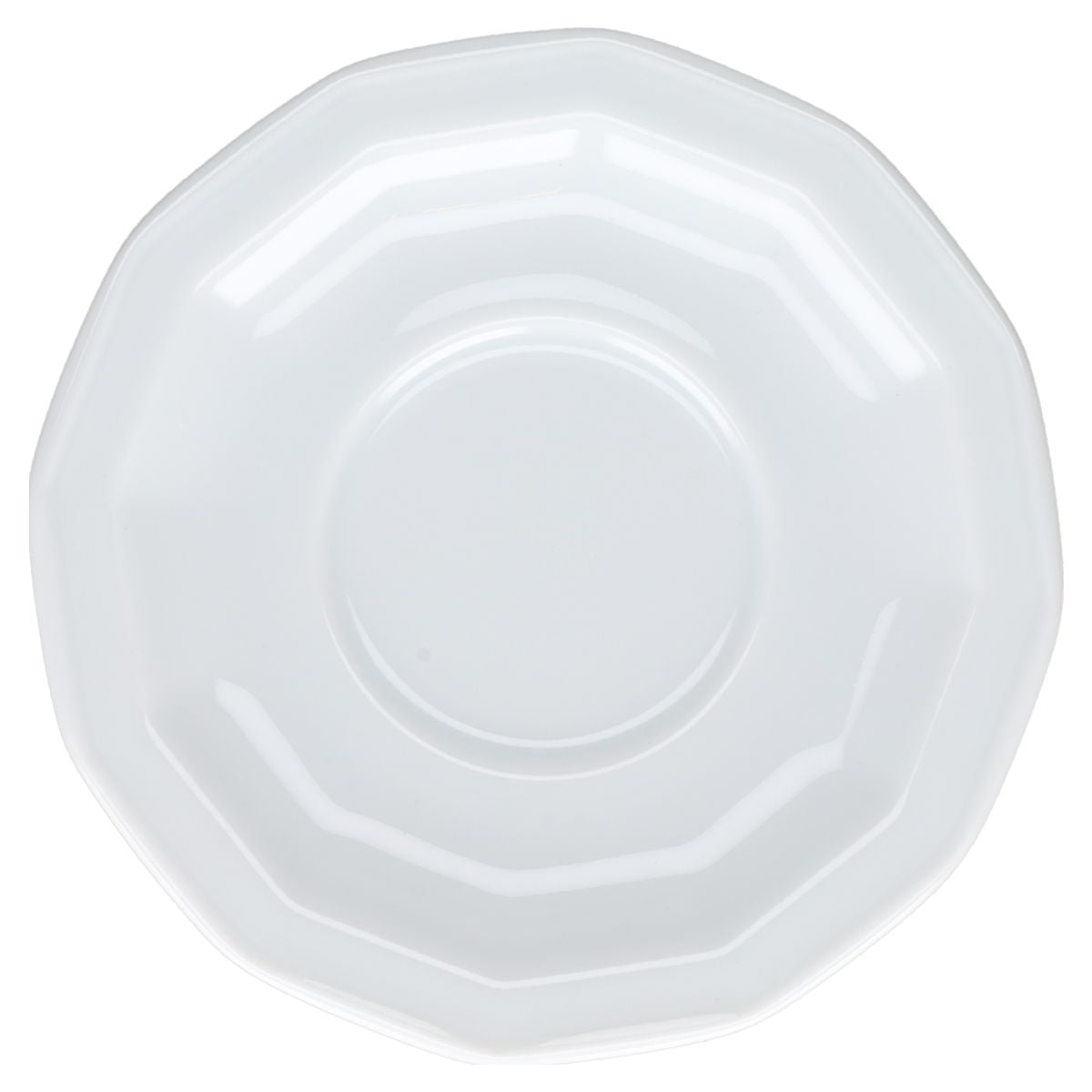 Untertasse für Mokka Espresso  Rosenthal Polygon Gastro weiß
