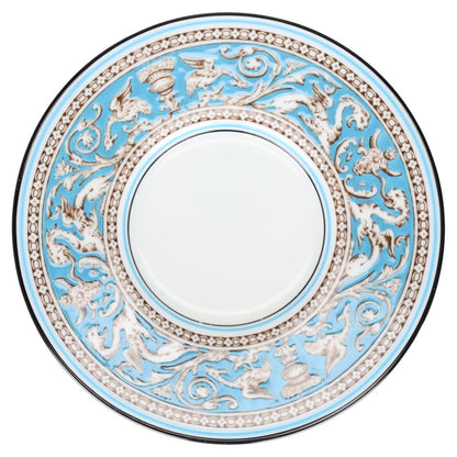 Untertasse für Mokka Espresso Wedgwood Florentine Turquoise W2614