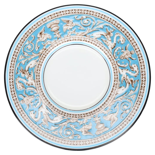 Untertasse für Mokka Espresso Wedgwood Florentine Turquoise W2614