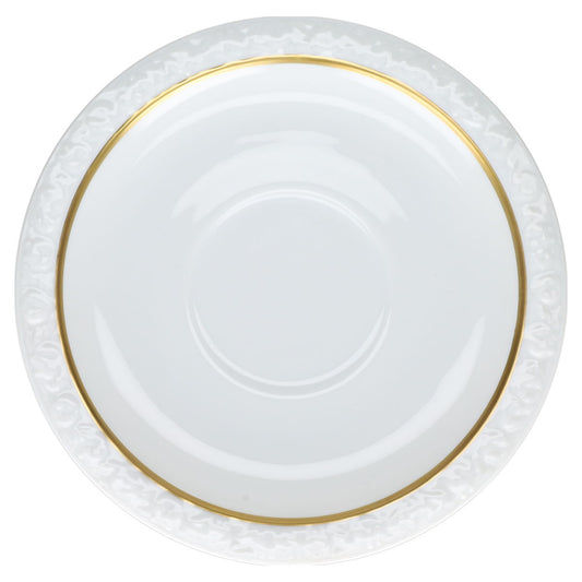 Untertasse für Suppe  Rosenthal Maria Goldband 4 mm handgemalt