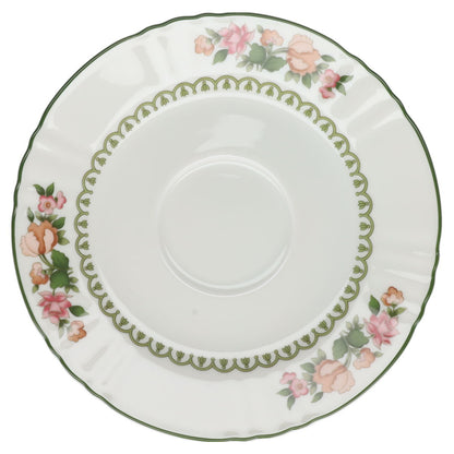 Untertasse für Suppe Hutschenreuther Edinburgh Richmond Rose