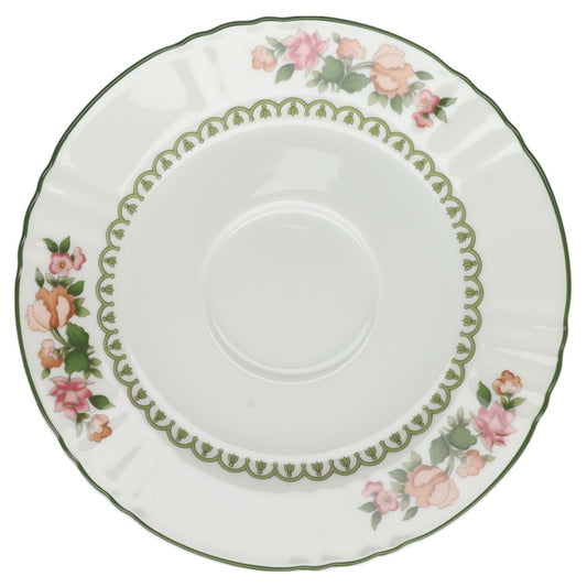 Untertasse für Suppe Hutschenreuther Edinburgh Richmond Rose
