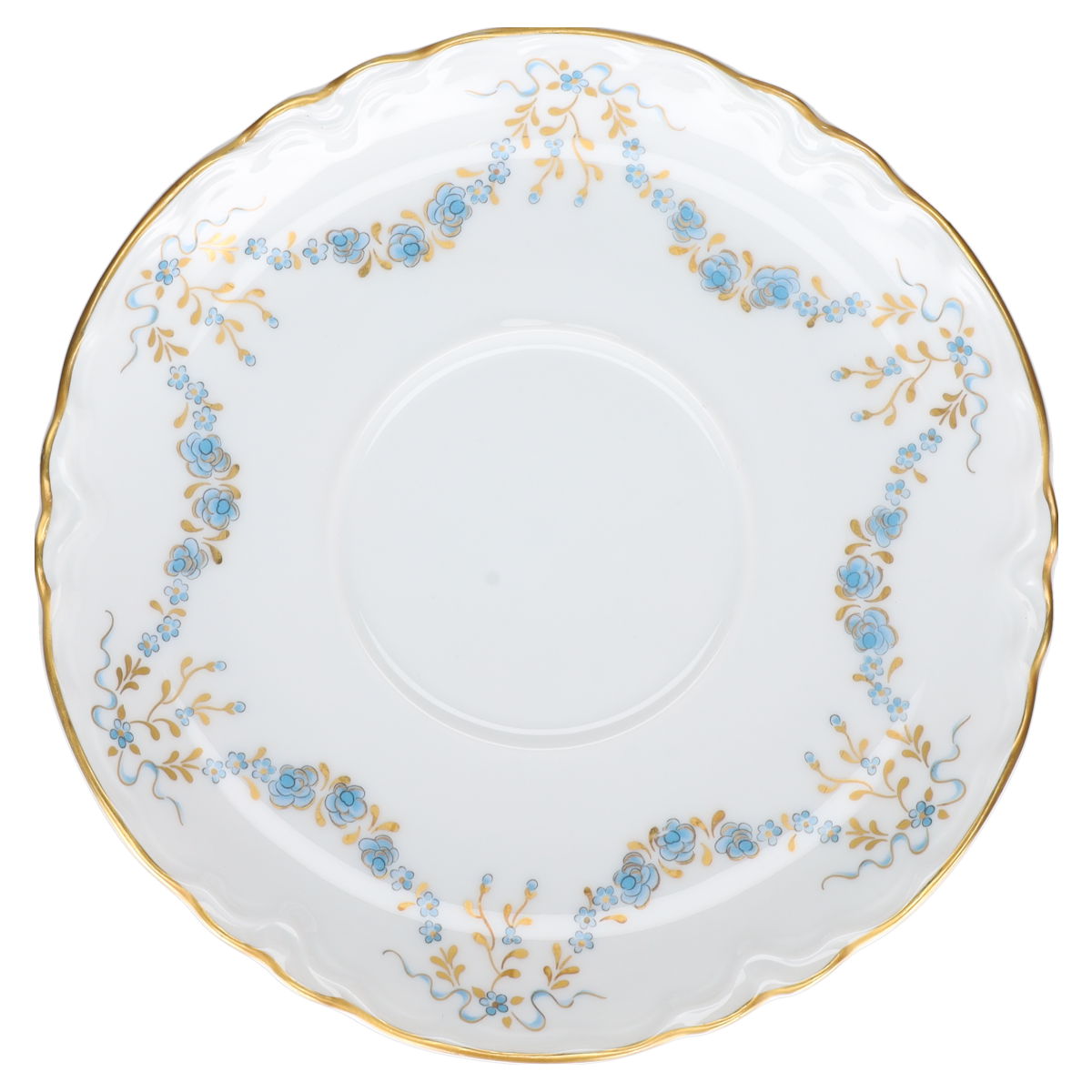 Untertasse für Suppe Hutschenreuther Racine Fontaine Bleu