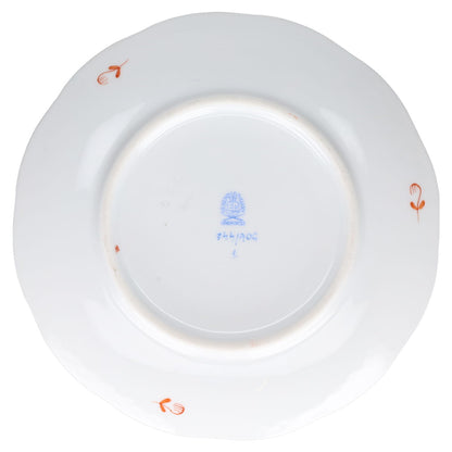 Untertasse für Suppe Modell 744 Herend Ungarn Apponyi orange
