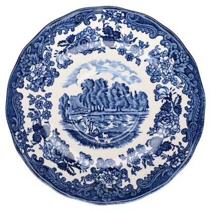 Untertasse für Suppe Royal Worcester Avon Scenes Palissy