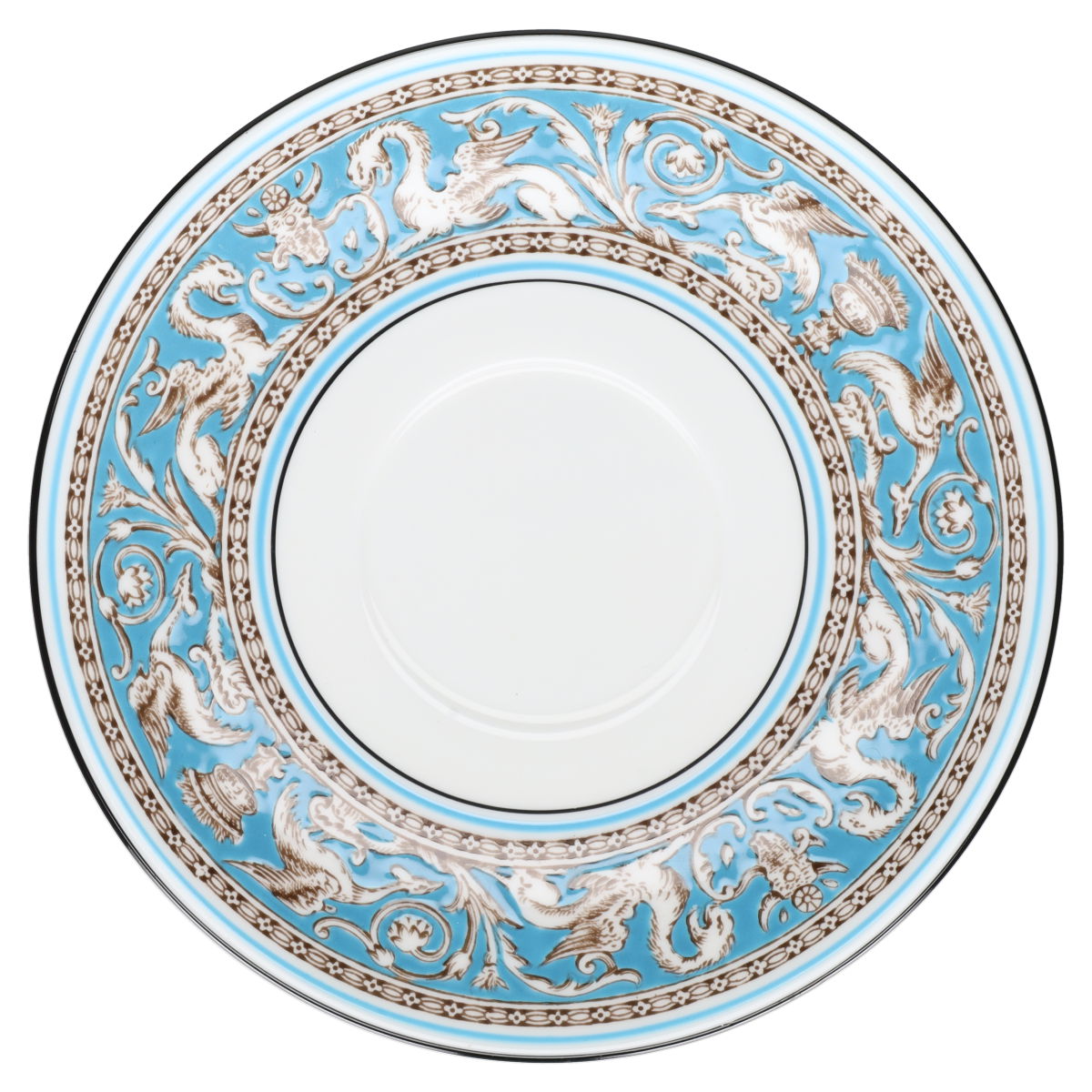 Untertasse für Suppe Wedgwood Florentine Turquoise W2614