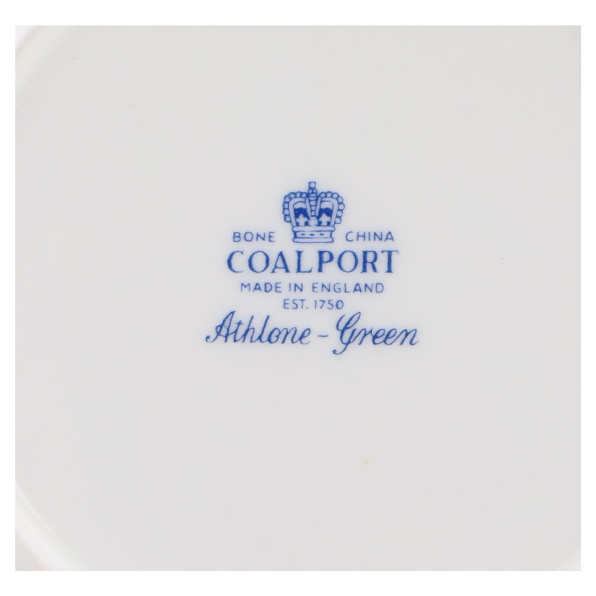 Untertasse für Tee  Coalport Athlone-Green