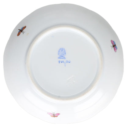 Untertasse für Tee /Kaffee ohne Spiegel Modell 704 Motiv 8 Herend Ungarn Form Osier Rothschild
