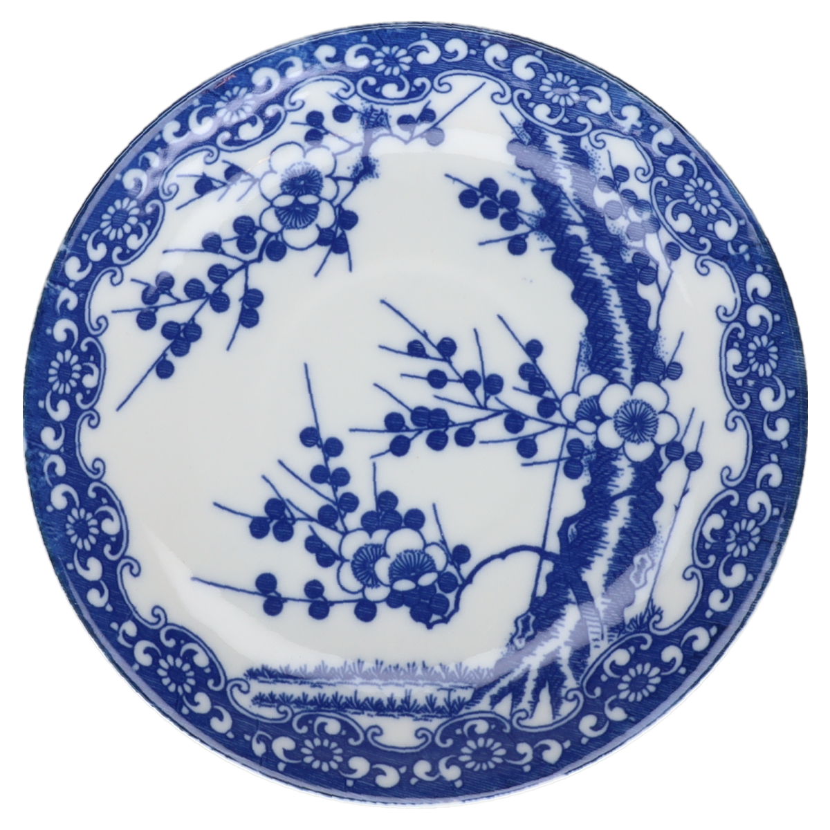 Untertasse für Tee 13cm Japan/China Kirschblüte