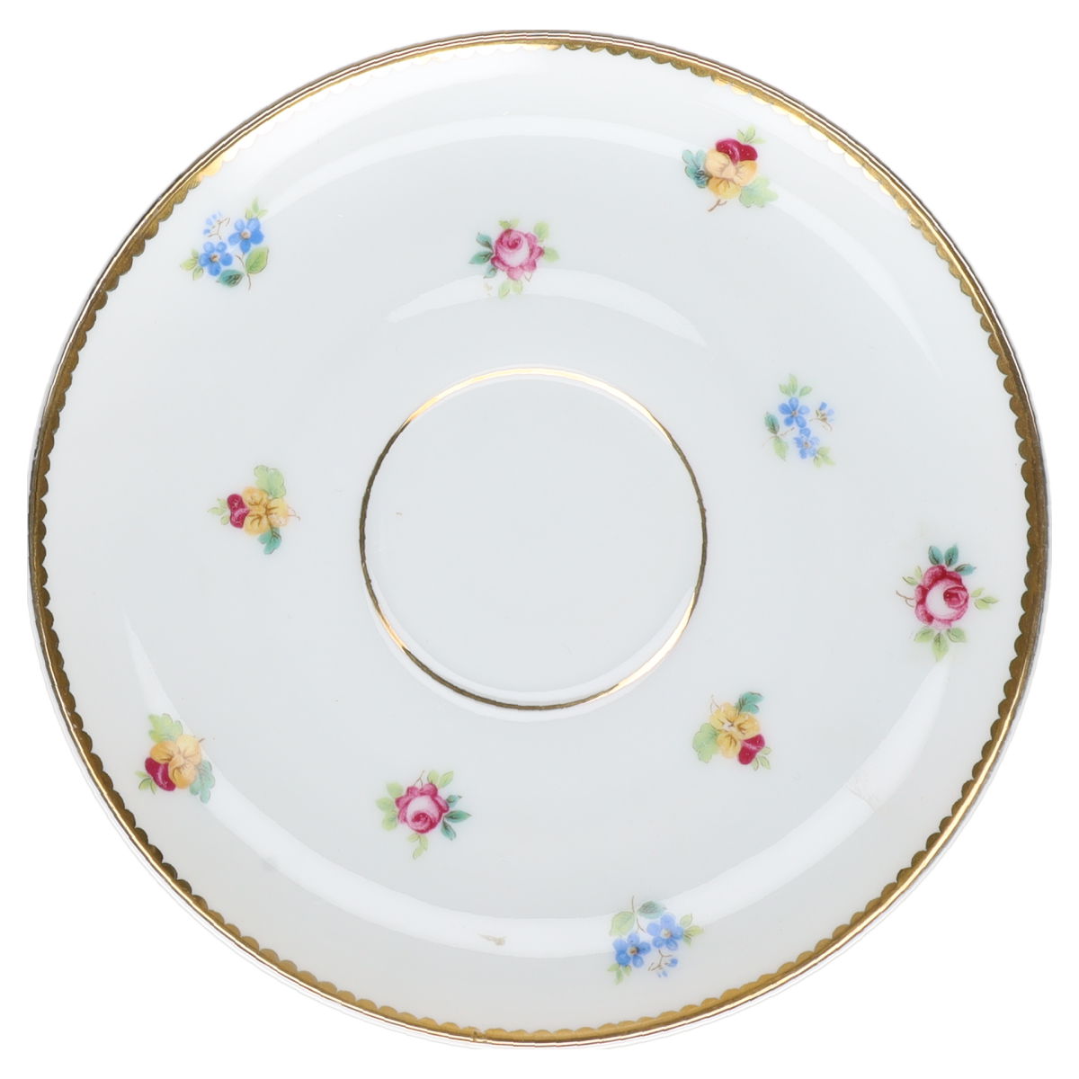 Untertasse für Tee oder Kaffee  Rosenthal Balmoral Streublume