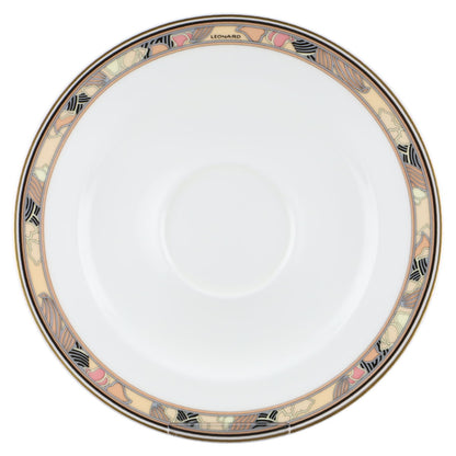 Unterteller für Sauciere  Hutschenreuther Leonard Paris Brocade