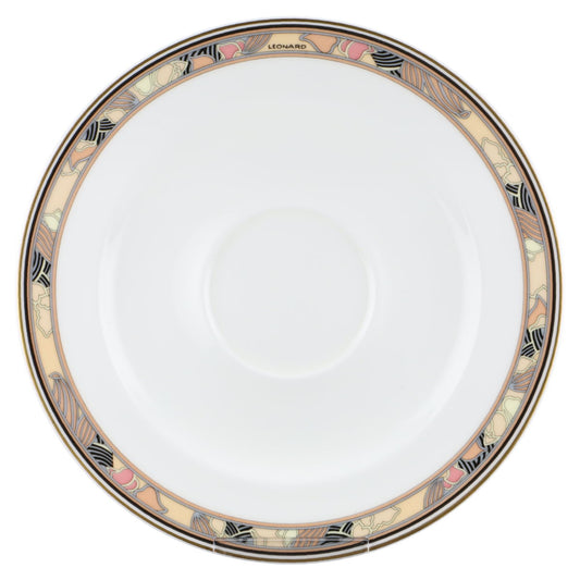 Unterteller für Sauciere  Hutschenreuther Leonard Paris Brocade