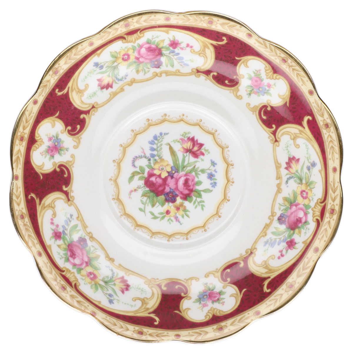 Unterteller für Sauciere  Royal Albert Lady Hamilton