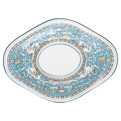 Unterteller für Sauciere Wedgwood Florentine Turquoise W2614