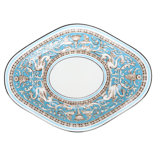 Unterteller für Sauciere Wedgwood Florentine Turquoise W2614
