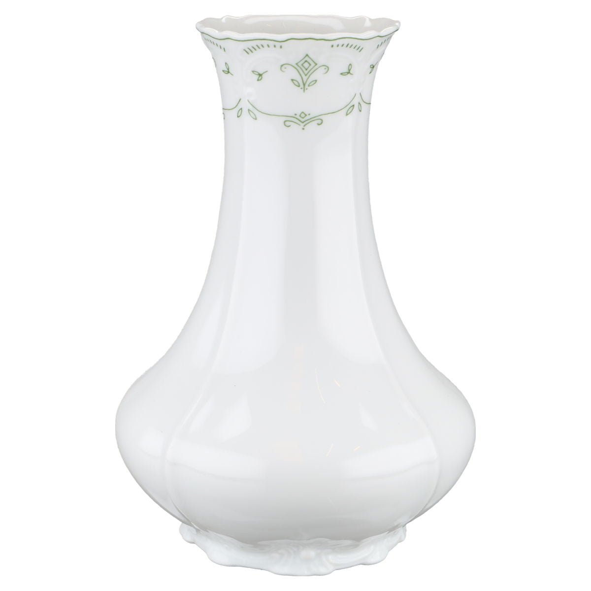 Vase  Tirschenreuth Baronesse Cécile grün
