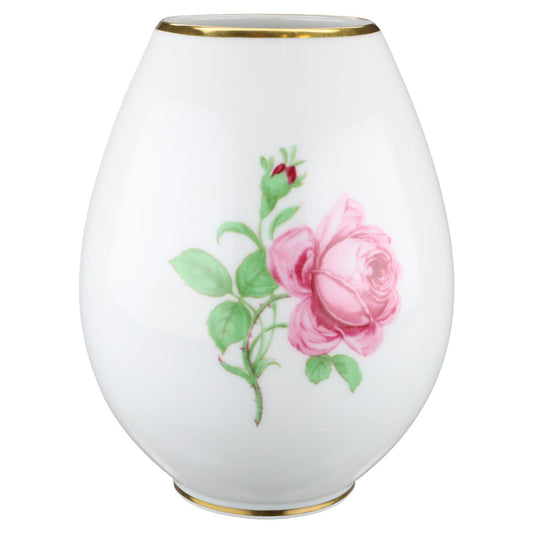 Vase bauchig H 14 cm Fürstenberg Fürstin 654 Rote Rose 02274