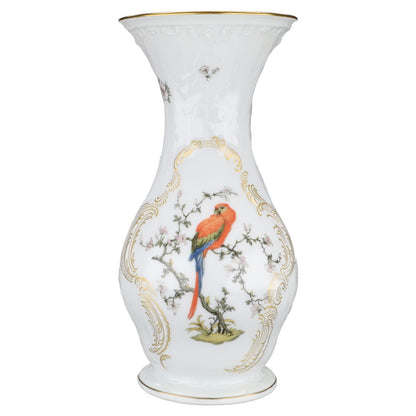 Vase groß H 23 cm Rosenthal Sanssouci weiß Voliere