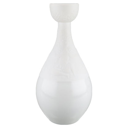 Vase H: 16 cm Rosenthal Zauberflöte weiß