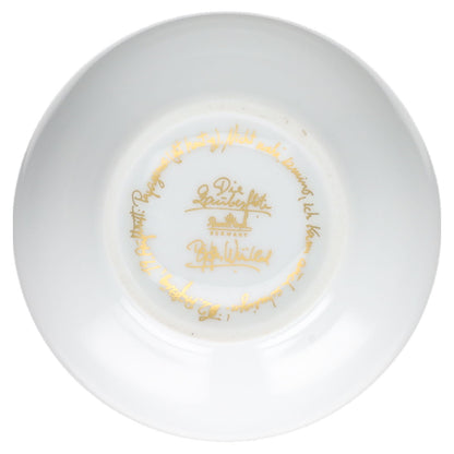 Vase H: 16 cm Rosenthal Zauberflöte weiß