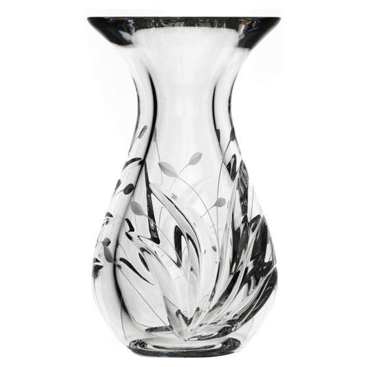 Vase mittelgroß Sanduhrform H 19,5 cm Nachtmann Fleurie