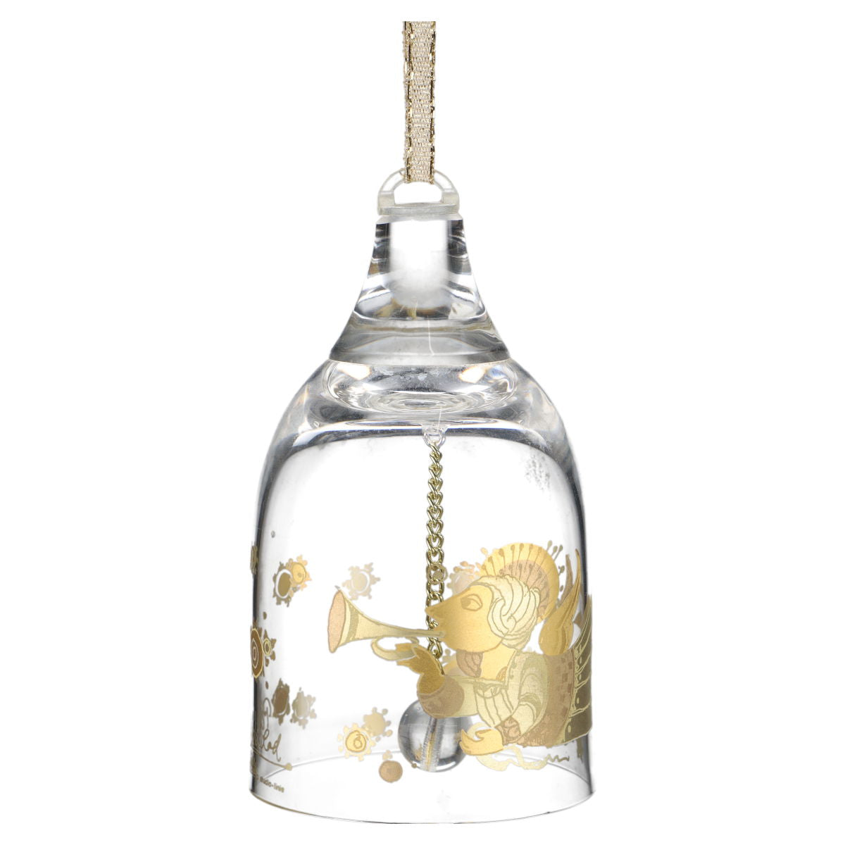 Weihnachtsglocke Engel mit Posaune Rosenthal Weihnachtsglocken